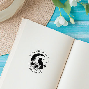 Mystic Moon Cat uit de bibliotheek van Rubberstempel