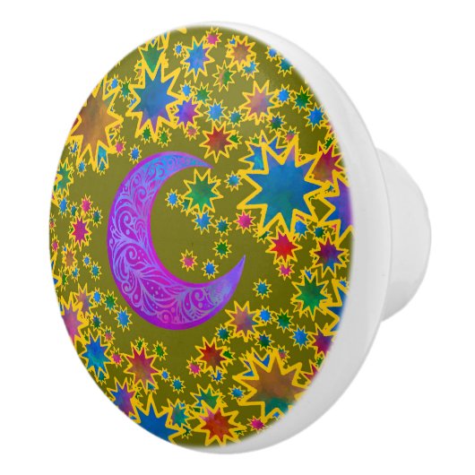 Mystic Moon Harvest Keramische Knop (Rechts)