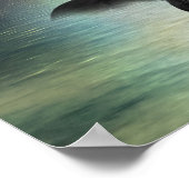 Mystic Moon Mermaid Poster (Hoek)