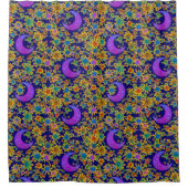 Mystic Moon Night Douchegordijn (Voorkant)