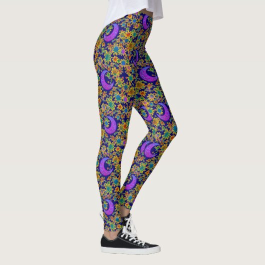 Mystic Moon Night Leggings (Rechts)