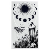 Mystic Moon Phases and Crystals Klein Cadeauzakje (Achterkant)