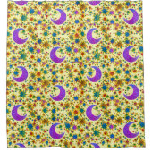 Mystic Moon Soul Light Douchegordijn (Voorkant)