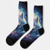 Mystic Moon Wolf Guardian Sokken (Links)