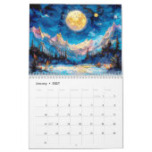Mystic Moonlight 2026 – Surreal Full Moon Calendar Kalender (Jan 2027)