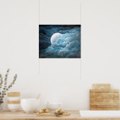 Mystic, Moonlight, Moon, from Original Painting Poster (Keuken)