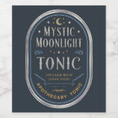 Mystic Moonlight Tonic Wijn Etiket (Enkel label)