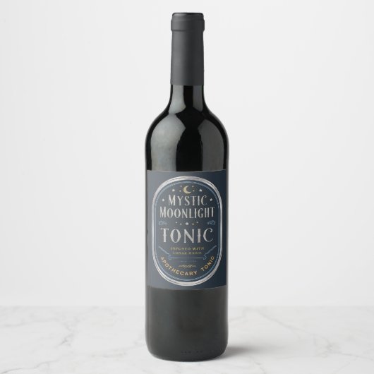 Mystic Moonlight Tonic Wijn Etiket (Voorkant)