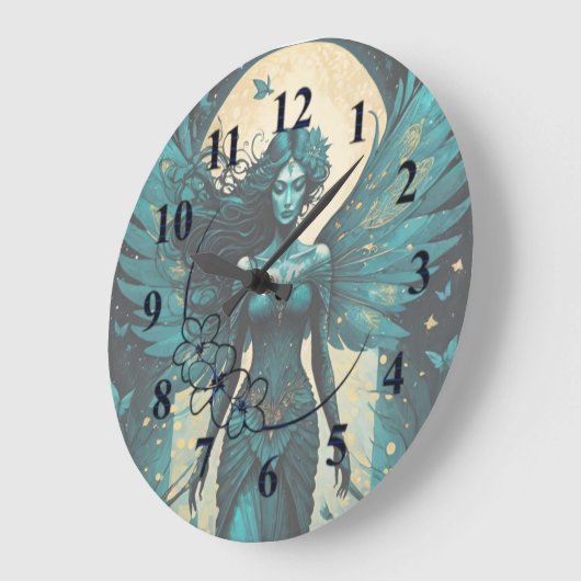 Mystic Moonlit Fae Grote Klok (Hoek)