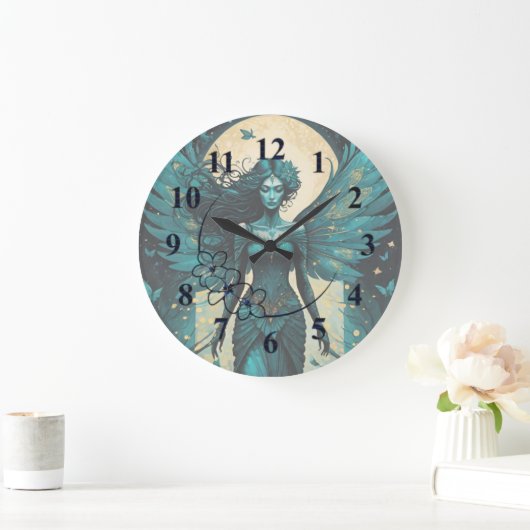 Mystic Moonlit Fae Grote Klok (Huis)