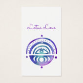 Mystic Moons CUSTOM Hang Label Prijs Grootte Label Visitekaartje (Voorkant)