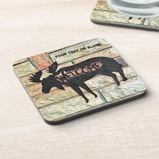 Mystic Moose Bier Onderzetter (Linkerzijde)