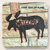 Mystic Moose Bier Onderzetter (Voorkant)