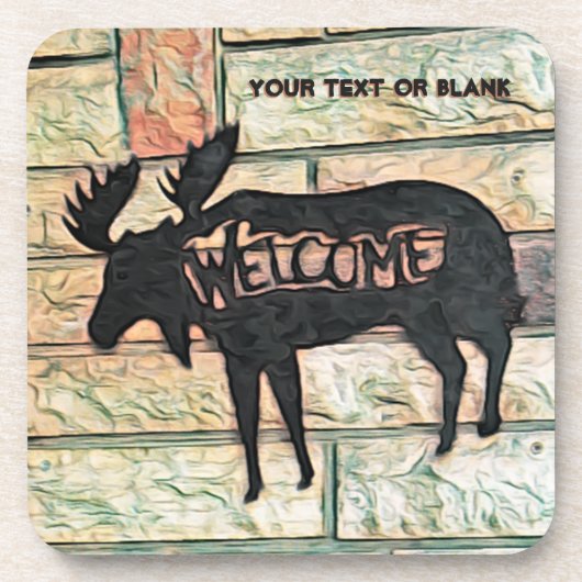Mystic Moose Bier Onderzetter (Voorkant)