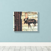 Mystic Moose Canvas Afdruk (Insitu (Houten vloer))