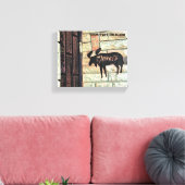 Mystic Moose Canvas Afdruk (Insitu (Woonkamer))
