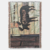 Mystic Moose Deken (Voorkant Verticaal)