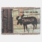 Mystic Moose Deken (Voorkant)