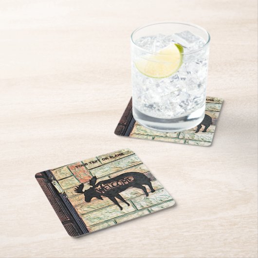 Mystic Moose Kartonnen Onderzetters (Insitu)