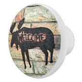 Mystic Moose Keramische Knop (Rechts)