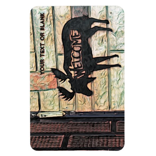 Mystic Moose Magneet (Verticaal)