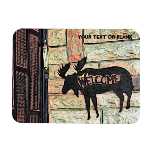 Mystic Moose Magneet (Horizontaal)