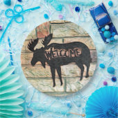 Mystic Moose Papieren Bordje (Feest)