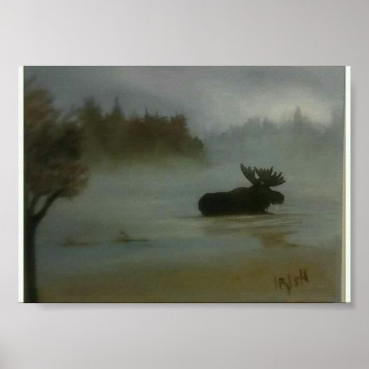 Mystic Moose Poster (Voorkant)