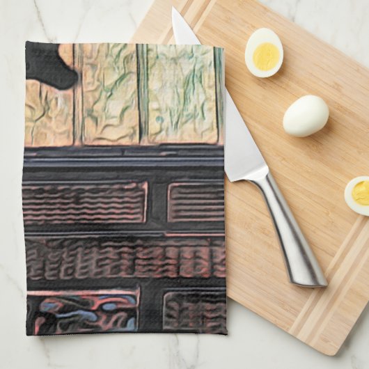 Mystic Moose Theedoek (Quarter Fold)