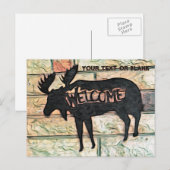 Mystic Moose - Tzfat Feestdagenkaart (Voorkant / Achterkant)