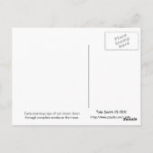 Mystic Morning CN4 - briefkaart (Achterkant)