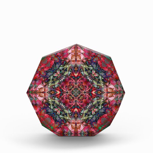 Mystic Mosaic | Octagonal Crystal Fotoblokken (Voorkant)