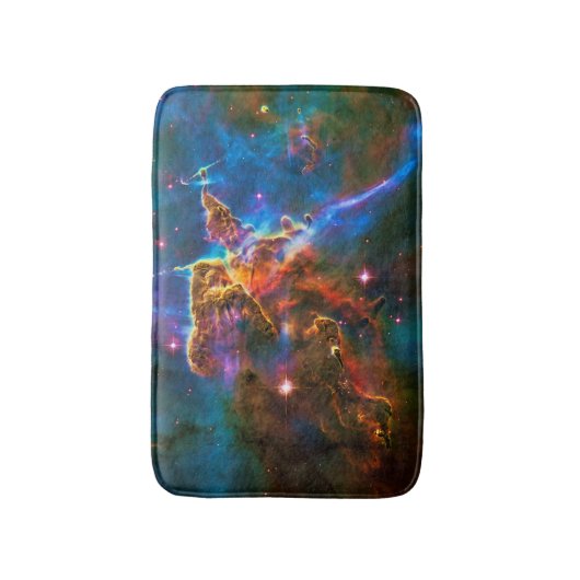 Mystic Mountain, Carina Nebula afbeelding Badmat (Voorkant Verticaal)