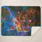 Mystic Mountain, Carina Nebula afbeelding Sherpa Deken (Voorkant (horizontaal))
