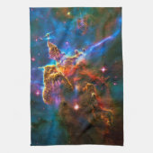 Mystic Mountain, Carina Nebula afbeelding Theedoek (Verticaal)