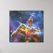 Mystic Mountain Carina Nebula HH 901 HH 902 Canvas Afdruk (Voorkant)