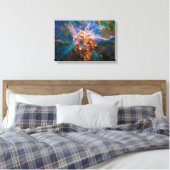 Mystic Mountain Carina Nebula Hubble Space Foto Canvas Afdruk (Insitu (Slaapkamer))