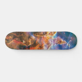 Mystic Mountain Carina Nebula Hubble Space Foto Skateboard (Horizontaal)