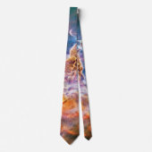 Mystic Mountain Carina Nebula Hubble Space Foto Stropdas (Voorkant)