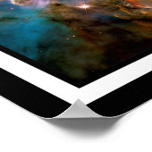 Mystic Mountain Carina-nevel Hubble-ruimtestillfot Poster (Hoek)
