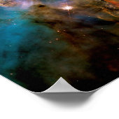 Mystic Mountain Carina-nevel Hubble-ruimtetelescoo Poster (Hoek)