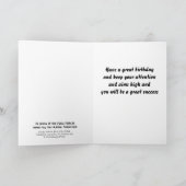 Mystic Mountain, Hubble afbeelding verjaardagskaar Kaart (Binnen)