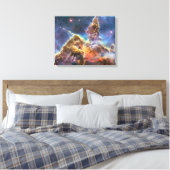 Mystic Mountain in Carina Nebula Canvas Afdruk (Insitu (Slaapkamer))