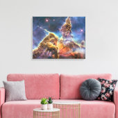 Mystic Mountain in Carina Nebula Canvas Afdruk (Insitu (Woonkamer))