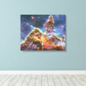 Mystic Mountain in Carina Nebula Canvas Afdruk (Insitu (Houten vloer))
