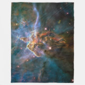 Mystic Mountain in Carina Nebula Fleece Deken (Voorkant)