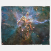 Mystic Mountain in Carina Nebula Fleece Deken (Voorkant (Horizontaal))