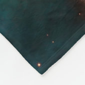 Mystic Mountain in Carina Nebula Fleece Deken (Hoek)