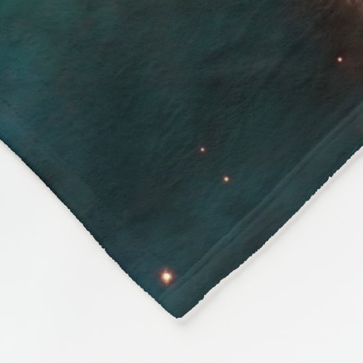 Mystic Mountain in Carina Nebula Fleece Deken (Hoek)