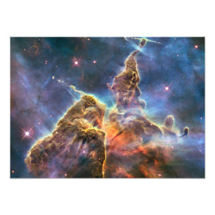 Mystic Mountain in Carina Nebula Foto Afdruk